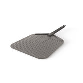 Ninja front view of pizza peel showing paddle for quick transfers