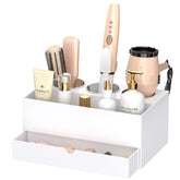 NIUBEE front view showcasing clear acrylic organizer and neat storage benefits