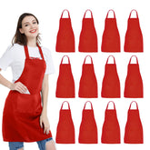 NOBONDO front view of 12-pack aprons showing neat packaging and uniform appearance