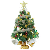 Noiclub mini Christmas tree front view showing full assembled kit and cozy look