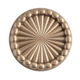 Nordic Ware Charlotte Cake Pan front view in toffee showing shape and finish for precise molding