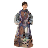 Northwest Mandalorian front view showing design and fandom pride