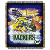 Northwest Green Bay Packers front display showing team logo and bold colors, perfect focal point
