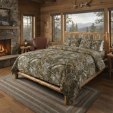 Northwest Realtree full bedset front view showing camo pattern and cohesive look