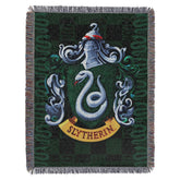 Northwest Slytherin front view showing crest and fringe, adds bold fandom style