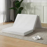 Novilla folded as sofa showing space-saving comfort