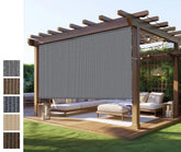 NOVINO front view of roller shade showing compact packaging and benefits