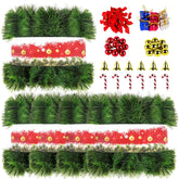 NQN front view of 5-pack garlands showing full 250ft length benefit