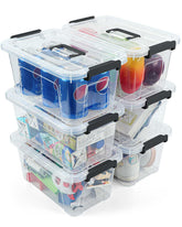 NUMIFUN front view showing clear bin and lid for easy identification