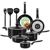 NutriChef front packaging showing full 13-piece set and key features