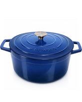 Nuwave front view showing pot and lid, durable performance for family meals