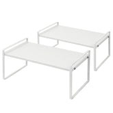 Nxconsu front view of white shelf pack showing compact design and organization benefit