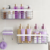 ODesign front view stainless-steel caddy showing sleek storage and corrosion resistance