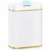 Ogikey front view of compact trash can showing slim modern shape and space-saving benefit