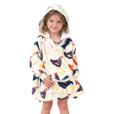 OHOIT front view of chicken hoodie showing full design and comfort