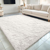 OLANLY rug front packaging showing size and neutral ivory for easy selection