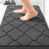 OLANLY front view of 36x24 mat showing plush comfort and modern look