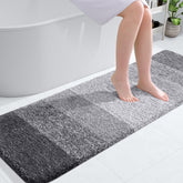 OLANLY front view of runner showing plush comfort and absorbency