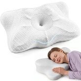 OLIXIS front view showing pillow shape and ergonomic benefits