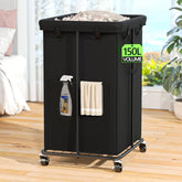 Olldide front view showing full hamper and easy access which saves time