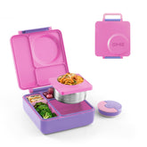 Omie OmieBox unicorn pink front view shows compact, kid-friendly design and secure closure