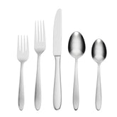 Oneida Mooncrest front view showing full 45-piece set benefit of coordinated service
