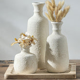 ooit front view of three vases showing neutral farmhouse look and styling benefit