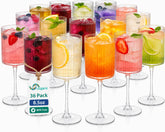 Oojami front packaging showing 36 clear flutes and event-ready convenience