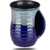 oojdzoo front view mug showing 16oz capacity and ergonomic pocket, cozy benefit