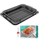 OPENICE front view of basket and tray showing full set and capacity benefit