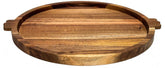 OrganicVilo wood board front view showing full surface and serving benefit