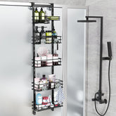 Orimade front view of five-tier shower caddy showing organization benefit