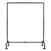 OROPY front view showing sturdy pipe frame and high-capacity storage