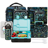 Oruiji front packaging showing full boys bento set, easy gifting