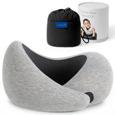 Ostrich Pillow front view showing full 360° support and comfort
