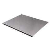 OTAVILEM front view of full 70x50cm stainless steel cutting board showing professional surface and capacity