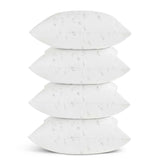 Oubonun front packaging showing four 18x18 waterproof inserts, durable patio-ready