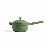Our Place front view showing compact pot and lid for versatile cooking
