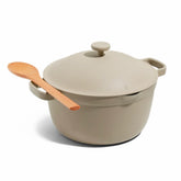 Our Place Perfect Pot front view showing compact family size and clean design