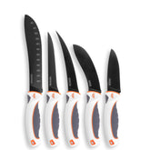 OUTDOOR EDGE front packaging showing full 6-piece ErgoMax set and case for quick identification
