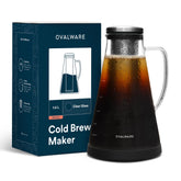 ovalware front packaging showing airtight pitcher and benefits