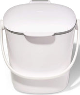 OXO Good Grips compost bin front view shows compact design and easy access