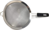 OXO Good Grips front view showing stable rim and comfortable handle for secure draining