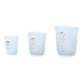 OXO Good Grips front view showing set and benefits for safer melting