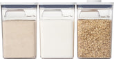 OXO Good Grips POP front packaging showing set benefit of clear storage
