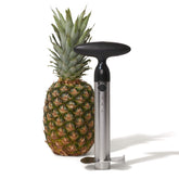 OXO Good Grips corer front view showing handle and shaft, for comfortable control