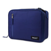 PackIt True Blue front view shows compact lunch bag and cooling benefits