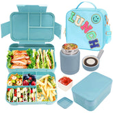 PainZieteg front packaging view showing full blue lunch set and organized storage benefit
