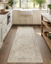 palohom front view of runner rug showing pattern and entrance benefit
