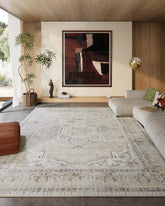 palohom front view 8x10 rug showing boho pattern and room transformation benefit
